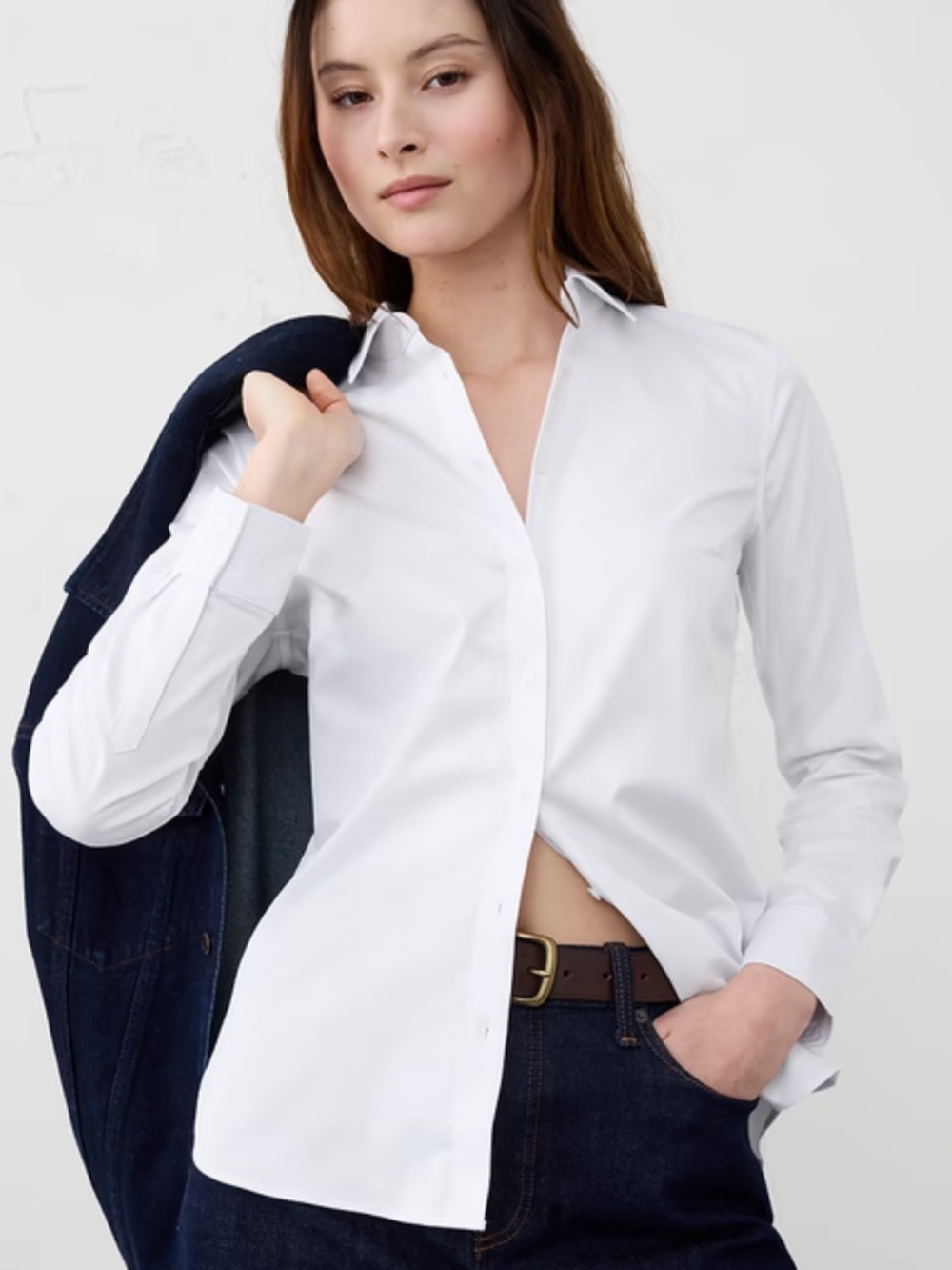 Banana Republic Factory - TAILORED EASY-CARE SHIRT button down